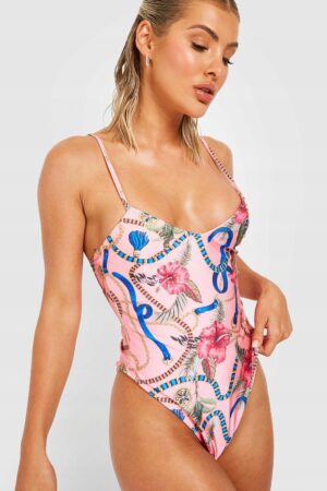 M4D016 BOOHOO STRÓJ KĄPIELOWY JEDNOCZĘŚCIOWY 3XL