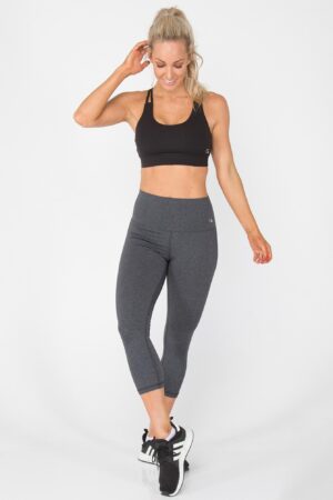 Z0D302*TONED CZARNY CROP TOP FITNESS S 36 A00 - obrazek 3