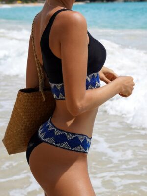 M2A123 SHEIN KOMPLET BIKINI BOHO S - obrazek 4
