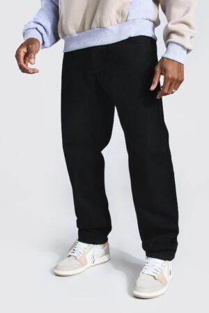 M6A008 BOOHOO MĘSKIE SPODNIE JEANSY CZARNE 48