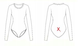 X6B123 PRETTYLITTLETHING BODY DAMSKIE ECRU S - obrazek 7
