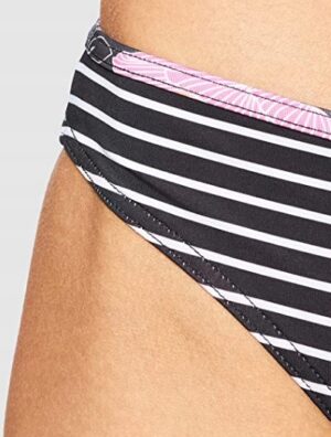 Z3G316 FIRLEY BIKINI W PASKI KOMPLET CZARNY 44/B - obrazek 3