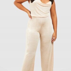 X4B210 BOOHOO PLUS SIZE KOMBINEZON ZIELONY 56 8XL