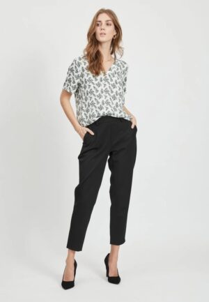 M2C207 OBJECT ELEGANCKIE SPODNIE DAMSKIE CZARNE XS