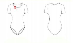 X9F103 BOOHOO BODY DAMSKIE KORONKOWE BIAŁE XXL - obrazek 3