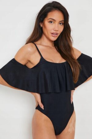X7F011 BOOHOO STRÓJ KĄPIELOWY JEDNOCZĘŚCIOWY 40 - obrazek 4