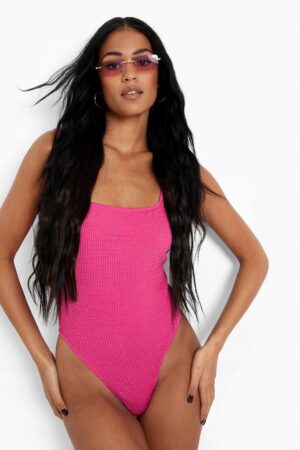 X3D118 BOOHOO TALL RÓŻOWY STRÓJ KĄPIELOWY XXL 44 XXL - obrazek 4