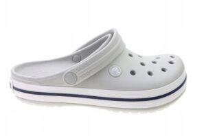 X5B002 CROCS MĘSKIE SZARE KLAPKI GUMOWE WSUWANE NA CO DZIEŃ 45-46 - obrazek 2