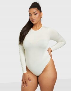 X2B214 NELLY DOPASOWANE BODY DŁUGI RĘKAW 36 S S - obrazek 5