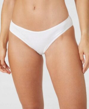 X8F208 DEBENHAMS BIAŁE FIGI BAWEŁNIANE 5 PACK XL - obrazek 2