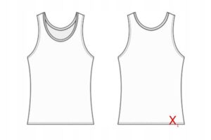 X2D302 PLT CROP TOP BANDEAU ODKRYTE RAMIONA XS/S - obrazek 6