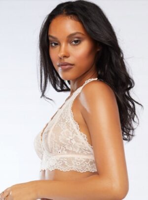 M1F114 SAVAGE FENTY BIUSTONOSZ BRALETTE KORONKA XS - obrazek 2