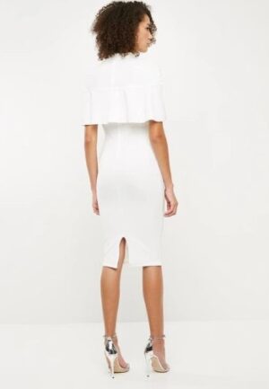 X0B003*MISSGUIDED BIAŁA SUKIENKA MIDI S 36 A00 - obrazek 2