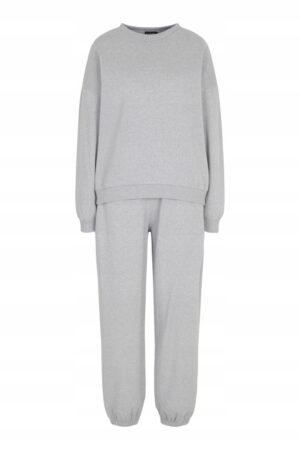 X6E204 BOOHOO SZARA BLUZA SPORTOWA BASIC 34 XS - obrazek 5