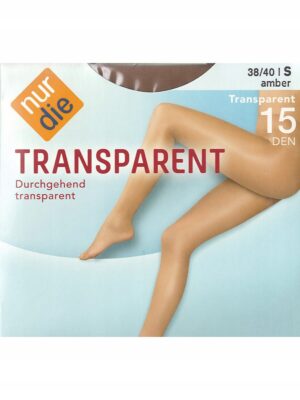 X8G307 NUR DIE BEŻOWE RAJSTOPY TRANSPARENT 15 DEN 3 PACK 40-44