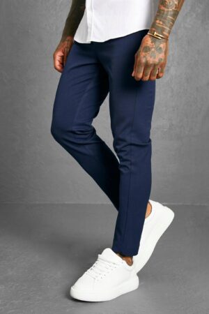 X8C213 BOOHOO MAN MĘSKIE SPODNIE SUPER SKINN 34