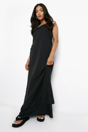 M3C303 BOOHOO SUKIENKA MAXI Z PASKAMI Z TYŁU S - obrazek 3