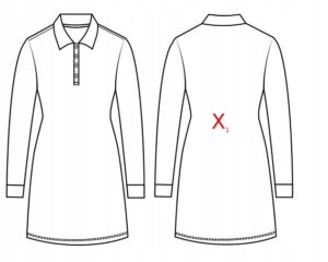 X8A108 BOOHOO SUKIENKA DAMSKA MINI KHAKI L - obrazek 5