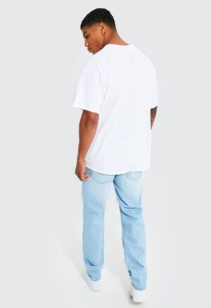 M3B31 BOOHOO SPODNIE JEANS NIEBIESKIE MĘSKIE 34 - obrazek 2