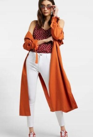 Z5G212 COTTON ON BIAŁE JEANSY SUPER SKINNY 26 26 - obrazek 2