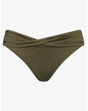 M0F115 SEAFOLLY DAMSKI DÓŁ OD BIKINI ZIELONY 42 - obrazek 3