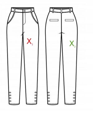 M9A113 SPODNIE JEANSOWE DAMSKIE HIGH RISE Z WYSOKIM STANEM BOOHOO 36 S S - obrazek 5