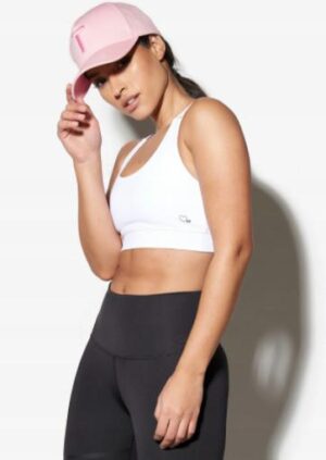 Z5B025 TONED BIAŁY TOP SPORT FITNESS XS XS - obrazek 3
