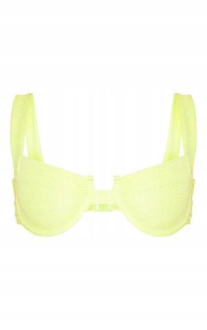 Z3G115 PLT BIKINI TOP LIMONKOWY 36 S
