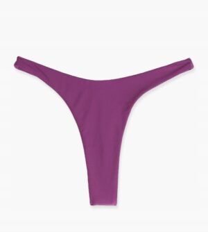 X8F308 BOOHOO DÓŁ OD BIKINI DAMSKI FIOLETOWY 36 - obrazek 2