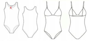 X2B101 BOOHOO BIAŁE DOPASOWANE BODY BASIC 40 L L - obrazek 5