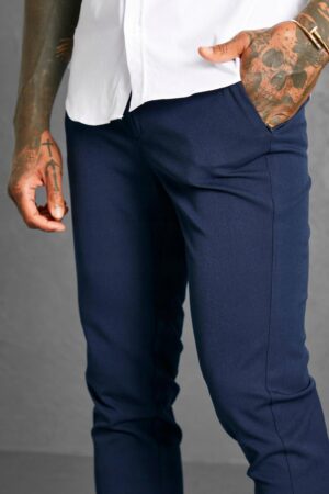 X8C213 BOOHOO MAN MĘSKIE SPODNIE SUPER SKINN 34 - obrazek 3