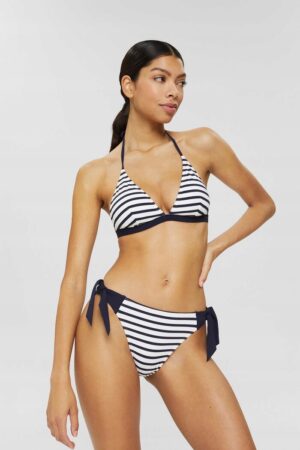 X5G101 ESPRIT DÓŁ BIKINI W GRANATOWE PASKI 42 XL