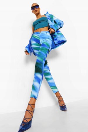 Z7G201 BOOHOO SPODNIE OMBRE SLIM FIT L-XL L-XL - obrazek 2