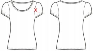 M1B306 BOOHOO MATERNITY MARSZCZONA SZARA BLUZKA DEKOLT V 38 M - obrazek 5
