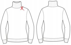 X2D311 SOYACONCEPT DAMSKI SWETER PÓŁGOLF BEŻOWY S - obrazek 3