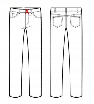 M0E18 ONLY DAMSKIE SPODNIE DŻINSOWE SKINNY L/30 - obrazek 5