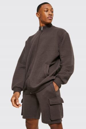 X8C112 BOOHOOMAN KOMP. DRESOWY KRÓTKI OVERSIZE XS - obrazek 2