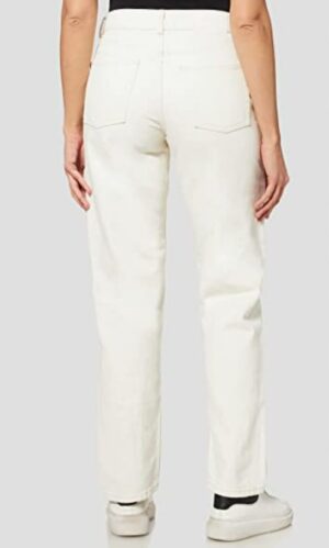 X3A116 JACK JONES JEANSY DAMSKIE ECRU PROSTE 32/32 - obrazek 3