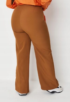 X5F105 MISSGUIDED PLUS MATERIAŁOWE SPODNIE 44 XXL - obrazek 4