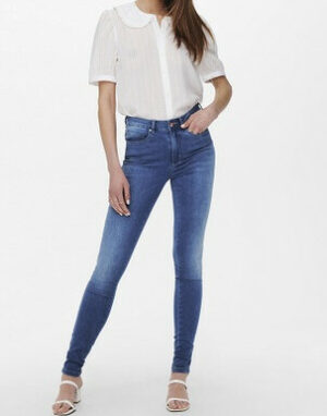 X5A117 ONLY DAMSKIE SPODNIE RURKI JEANSOWE L/32 L/32