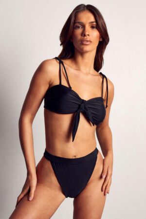 X5D102 MISSPAP PLUS DAMSKI DÓŁ OD BIKINI CZARNY 52 - obrazek 4