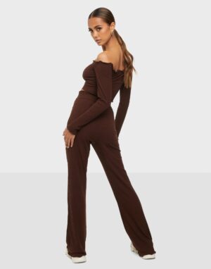 X4D204 NELLY BRĄZOWY KTÓTKI TOP PRĄŻKI 34 XS