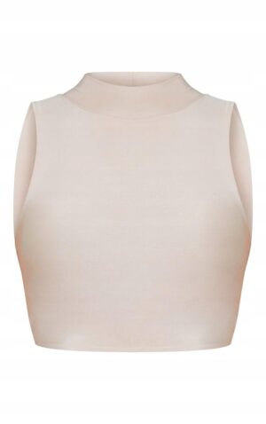 X3C213 PLT DAMSKI CROP TOP STONE 34 XS XS - obrazek 2