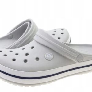 X5B002 CROCS MĘSKIE SZARE KLAPKI GUMOWE WSUWANE NA CO DZIEŃ 45-46