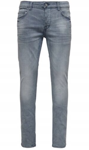 V1A006 ONLY SONS MĘSKIE SPODNIE JEANS SZARE 28/30 - obrazek 2