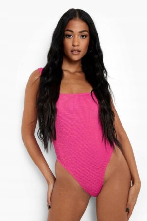 X3D118 BOOHOO TALL RÓŻOWY STRÓJ KĄPIELOWY XXL 44 XXL
