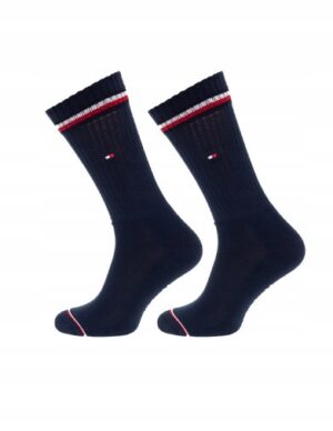 X3F309 TOMMY HILFIGER SKARPETKI MĘSKIE 2 PACK 43 43/46