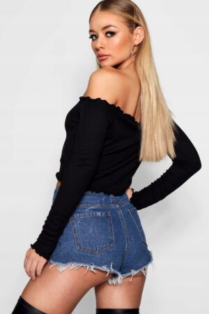 Z6D010 BOOHOO RÓŻOWA BLUZKA TOP PRĄŻKI L-XL L-XL - obrazek 3
