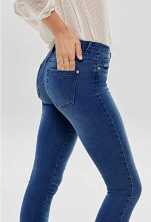 M0E18 ONLY DAMSKIE SPODNIE DŻINSOWE SKINNY L/30 - obrazek 4