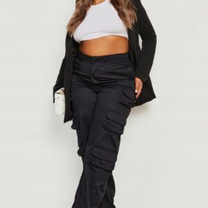 X9G102 BOOHO SZEROKIE SPODNIE PLUS SIZE 5XL